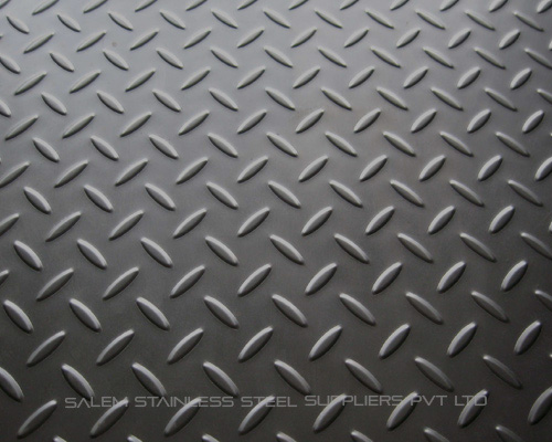 Stainless Steel Chequered Plate Manufacturers, Stainless Steel Chequered Plate Supplier, Stainless Steel Chequered Plate Exporter, 316ti SS Chequered Plate Provider in Mumbai
